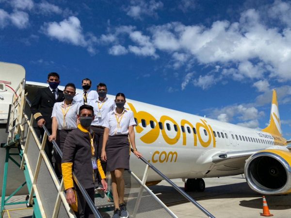 FLYBONDI YA VUELA DESDE AEROPARQUE. PRIMER ATERRIZAJE DESDE BARILOCHE